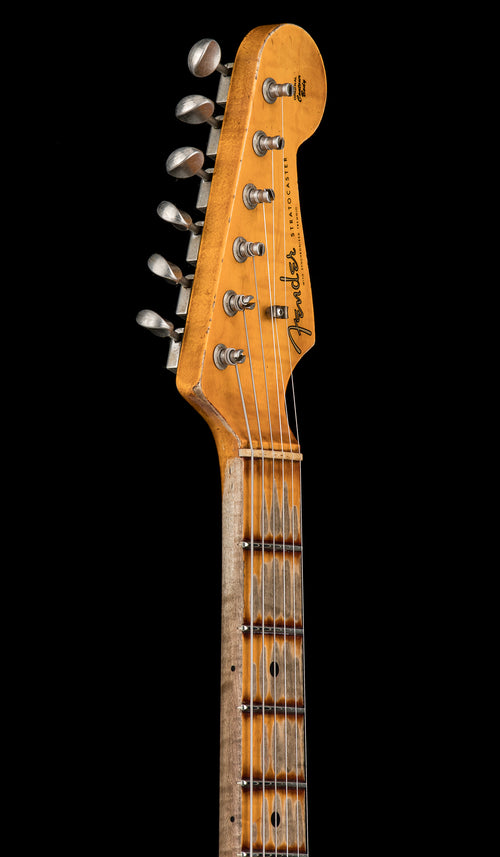 Fender Custom Shop Limited Edition Red Hot Strat Super Heavy Relic - Super Faded Aged Daphne Blue #69382