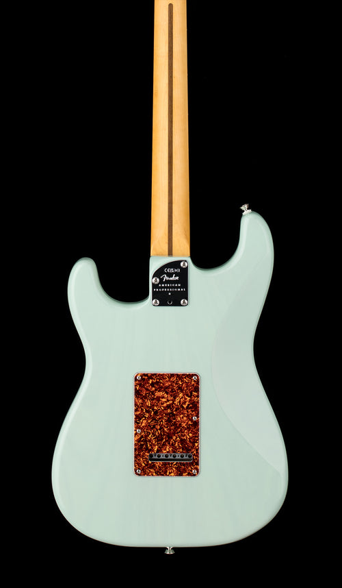 Fender Limited Edition American Professional II Stratocaster Thinline - Transparent Surf Green #10965