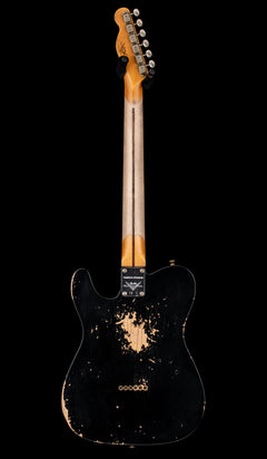 Fender Custom Shop Limited Edition 1950 Double Esquire Heavy Relic - Aged Black #36435