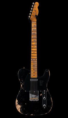 Fender Custom Shop Limited Edition 1950 Double Esquire Heavy Relic - Aged Black #36435