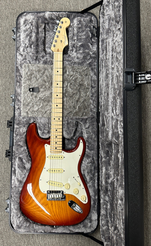 Used Modified Fender American Professional Stratocaster (2019) - Sienna Sunburst #20462 with Original Hard Case