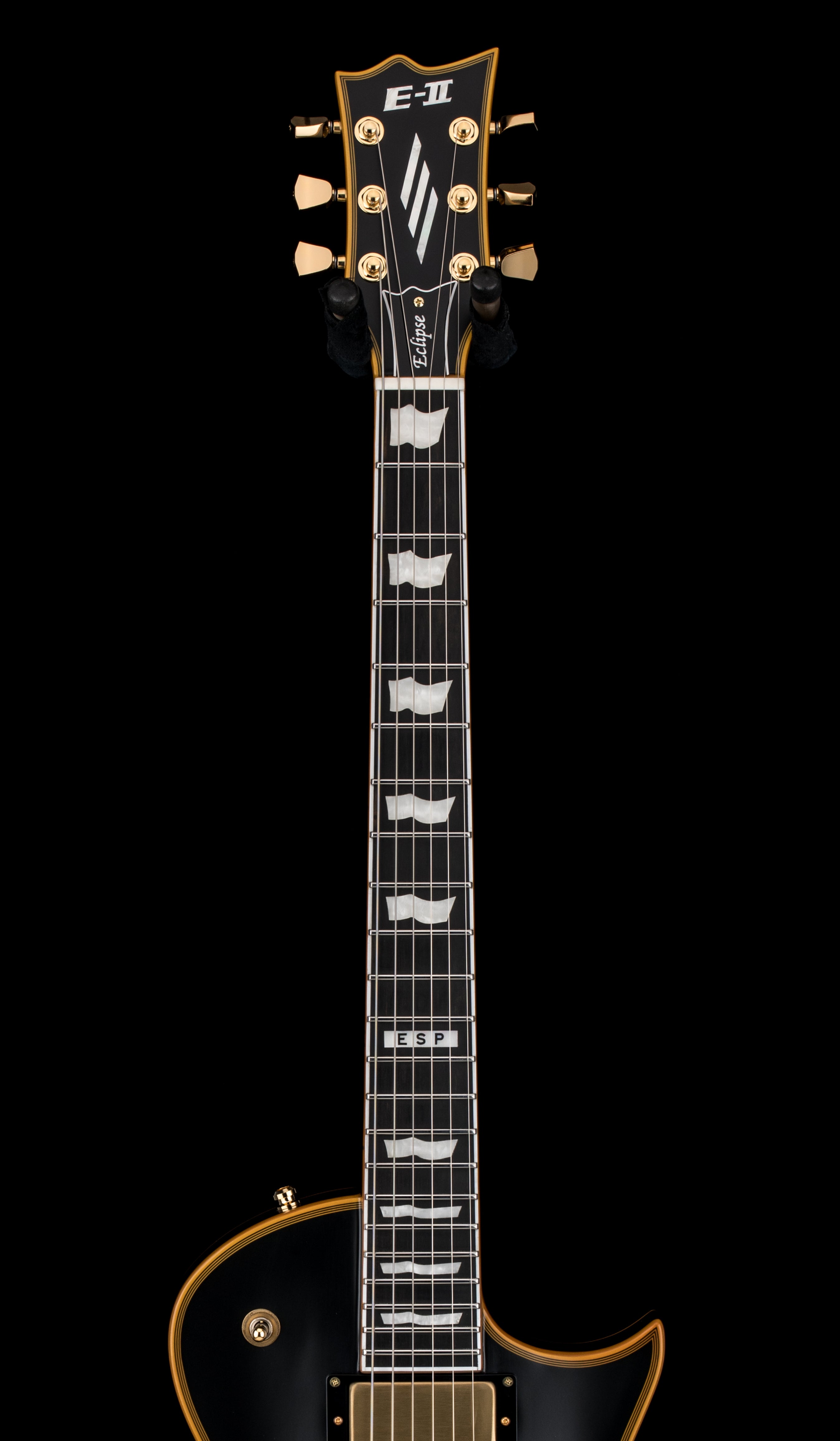 ギター ESP E-II ECLIPSE DB [Vintage Black] ESP E-II Eclipse DB - Vintage Black (Factory Demonstration Model