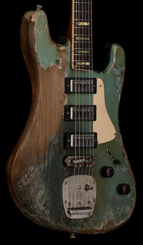 Castedosa Guitars Conchers Baritone - Aged Ice Blue Metallic #561