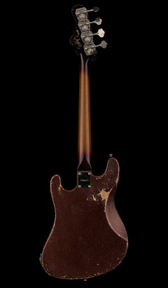 Castedosa Guitars Conchers Short Scale Bass - Aged Brown Sparkle #566