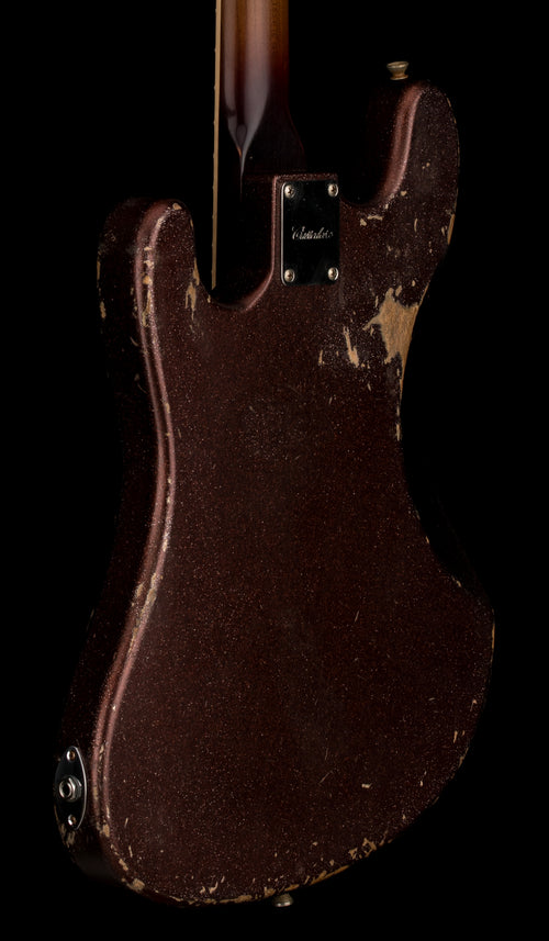 Castedosa Guitars Conchers Short Scale Bass - Aged Brown Sparkle #566