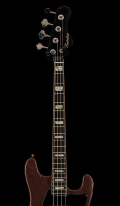 Castedosa Guitars Conchers Short Scale Bass - Aged Brown Sparkle #566