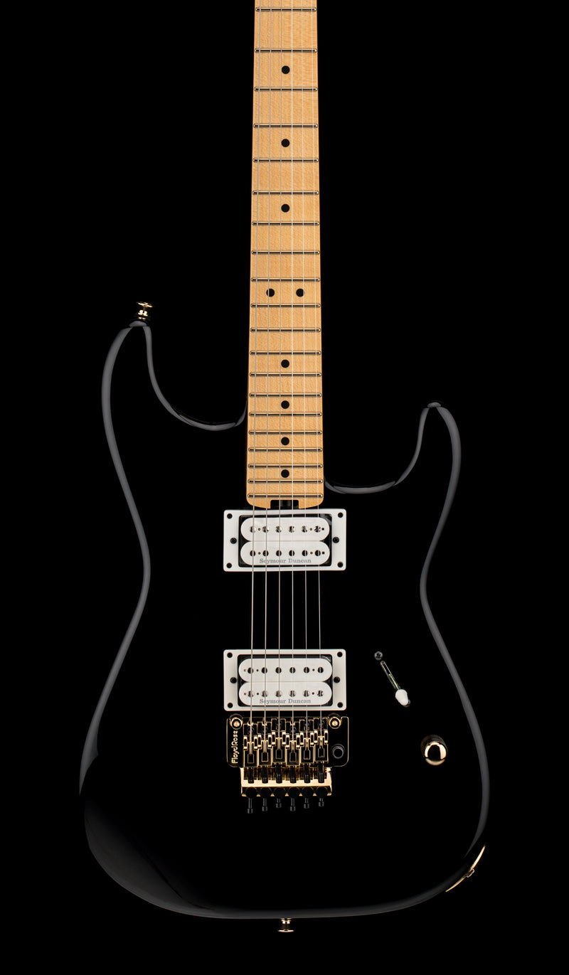 Charvel American Neo-Classic San Dimas Style 1 SD1 HH FR - Gloss Black #19428