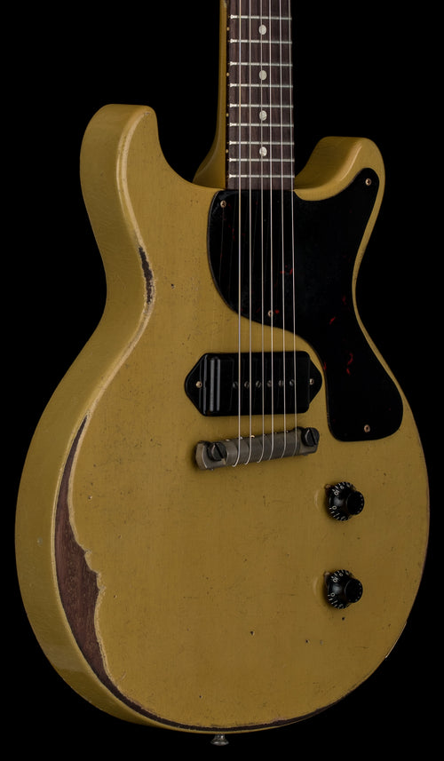 Gibson Custom Shop 1960 Les Paul Junior DC Murphy Lab Ultra Heavy Aged - TV Yellow #05455
