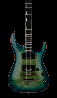 ESP Custom Shop Horizon Custom NT Burl - Blue Green Burst #30242