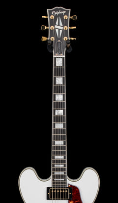 Epiphone IGC Alex Lifeson 1976 ES-355 Reissue - Alpine White #11419