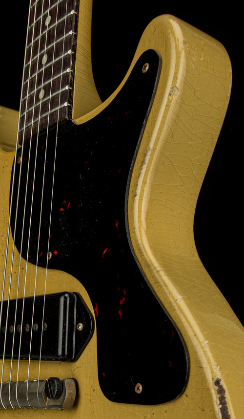 Gibson Custom Shop 1960 Les Paul Junior DC Murphy Lab Ultra Heavy Aged - TV Yellow #05455