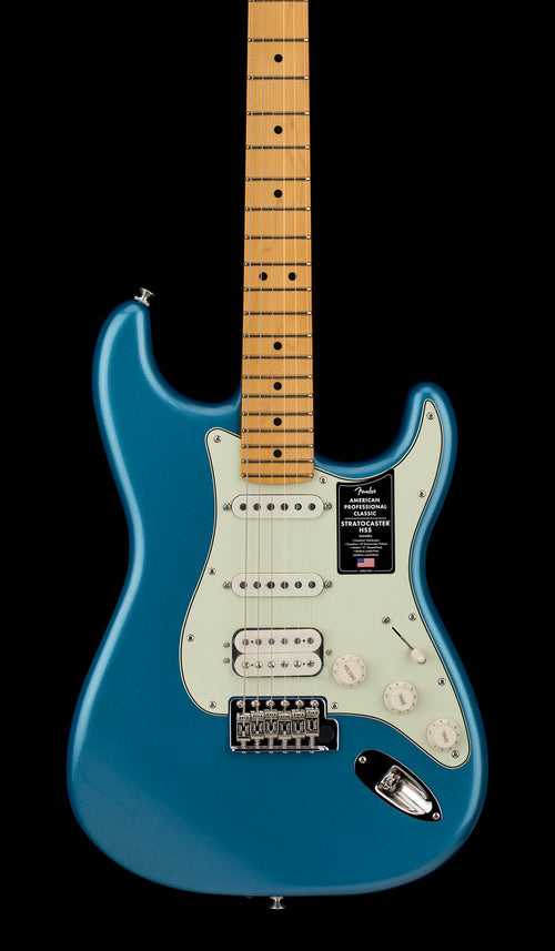 Fender American Professional Classic Stratocaster HSS - Faded Lake Placid Blue #27845