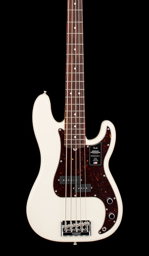 Fender American Professional Precision Bass V - Olympic White #30992