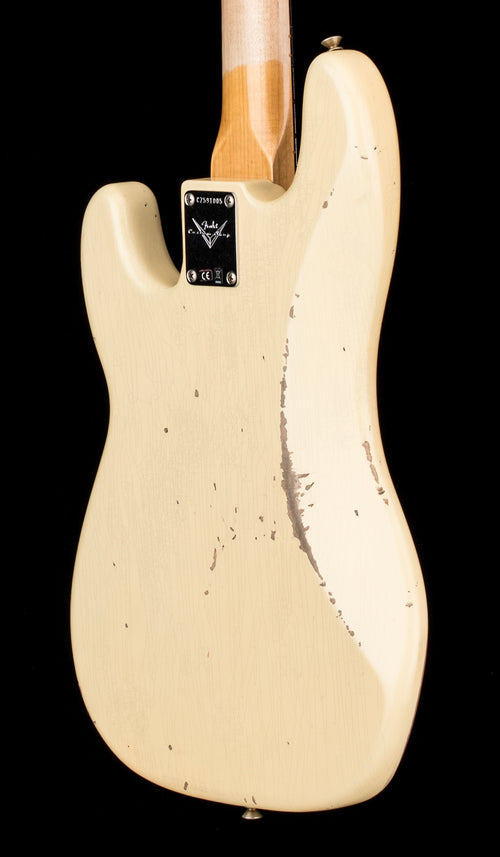 Fender Custom Shop 1964 Precision Bass Relic - Aged Vintage White #91005