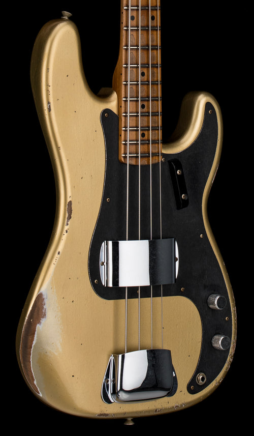 Fender Custom Shop Empire 58 Precision Bass Heavy Relic - Faded Aged Aztec Gold #87723