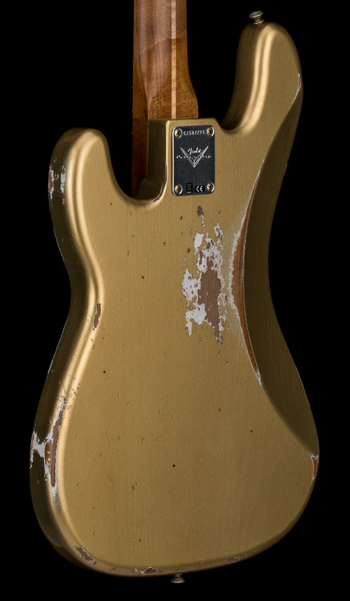 Fender Custom Shop Empire 58 Precision Bass Heavy Relic - Faded Aged Aztec Gold #87723