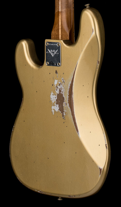 Fender Custom Shop Empire 58 Precision Bass Heavy Relic - Faded Aged Aztec Gold #87723