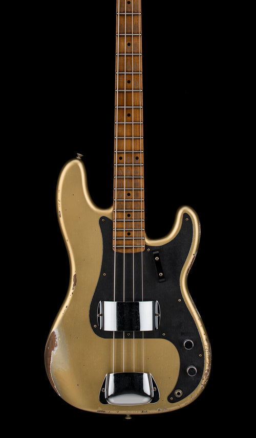 Fender Custom Shop Empire 58 Precision Bass Heavy Relic - Faded Aged Aztec Gold #87723