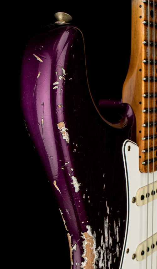 Fender Custom Shop 1969 Stratocaster Heavy Relic - Aged Purple Metallic #40311