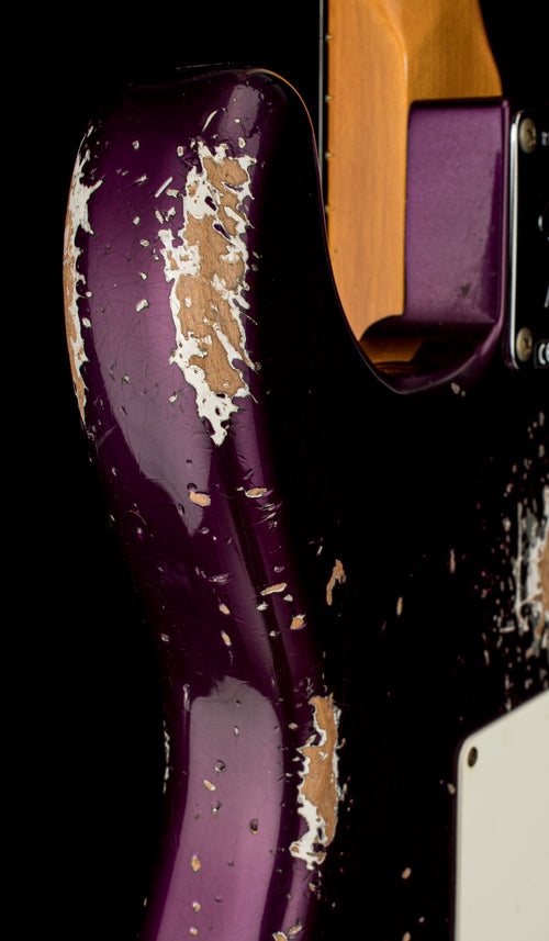 Fender Custom Shop 1969 Stratocaster Heavy Relic - Aged Purple Metallic #40311