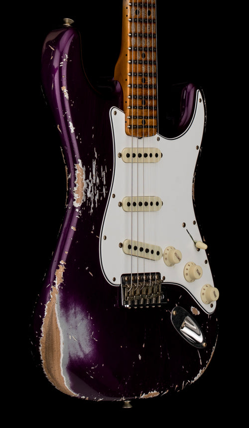 Fender Custom Shop 1969 Stratocaster Heavy Relic - Aged Purple Metallic #40311