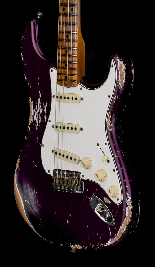 Fender Custom Shop 1969 Stratocaster Heavy Relic - Aged Purple Metallic #40311