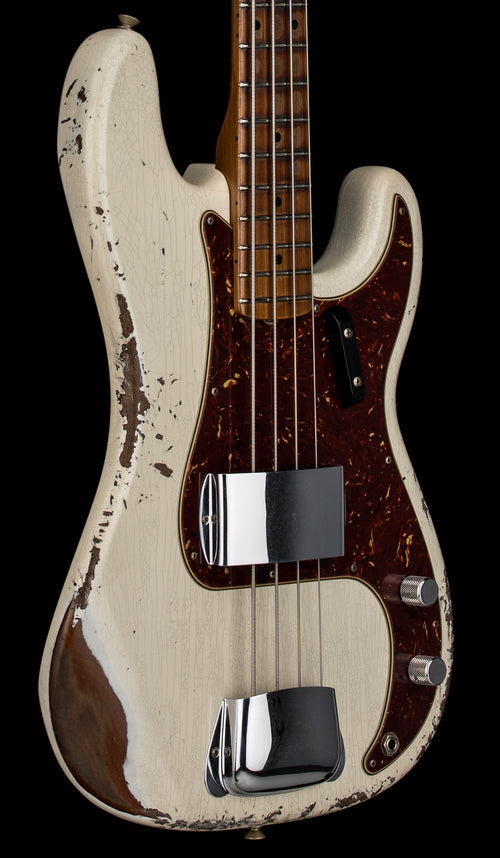 Fender Custom Shop Empire 58 Precision Bass Heavy Relic - Faded Aged Olympic White #88915