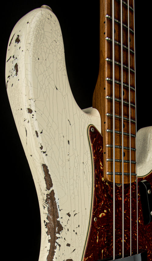 Fender Custom Shop Empire 58 Precision Bass Heavy Relic - Faded Aged Olympic White #88915