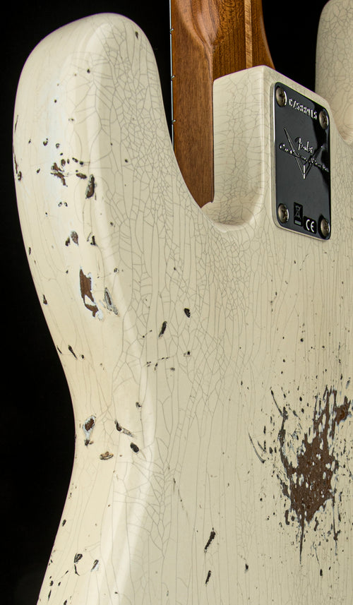 Fender Custom Shop Empire 58 Precision Bass Heavy Relic - Faded Aged Olympic White #88915