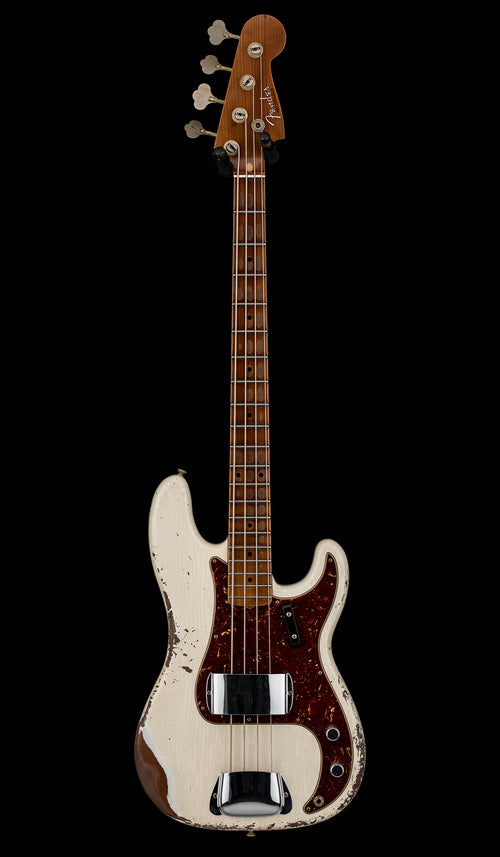 Fender Custom Shop Empire 58 Precision Bass Heavy Relic - Faded Aged Olympic White #88915