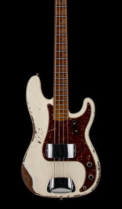 Fender Custom Shop Empire 58 Precision Bass Heavy Relic - Faded Aged Olympic White #88915