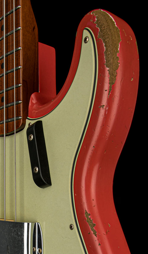 Fender Custom Shop Masterbuilt Levi Perry Empire 58 Precision Bass Relic - Aged Fiesta Red #87301