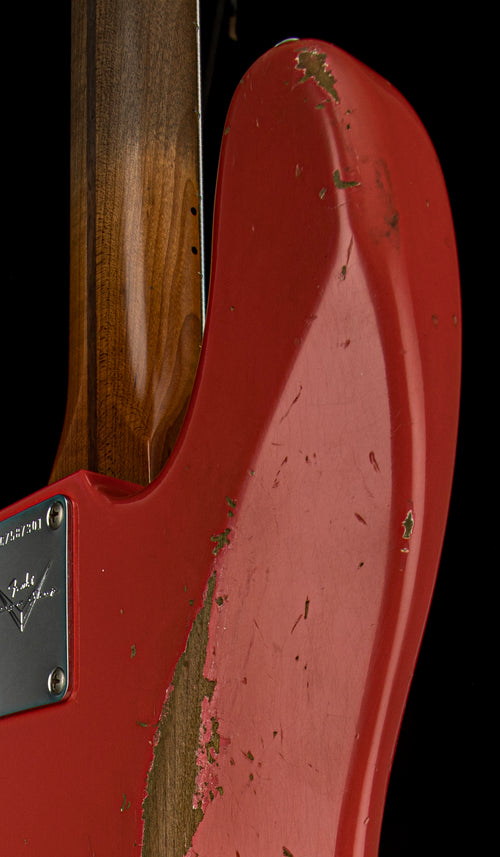Fender Custom Shop Masterbuilt Levi Perry Empire 58 Precision Bass Relic - Aged Fiesta Red #87301