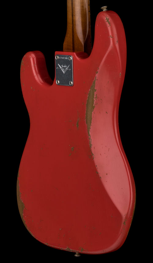 Fender Custom Shop Masterbuilt Levi Perry Empire 58 Precision Bass Relic - Aged Fiesta Red #87301