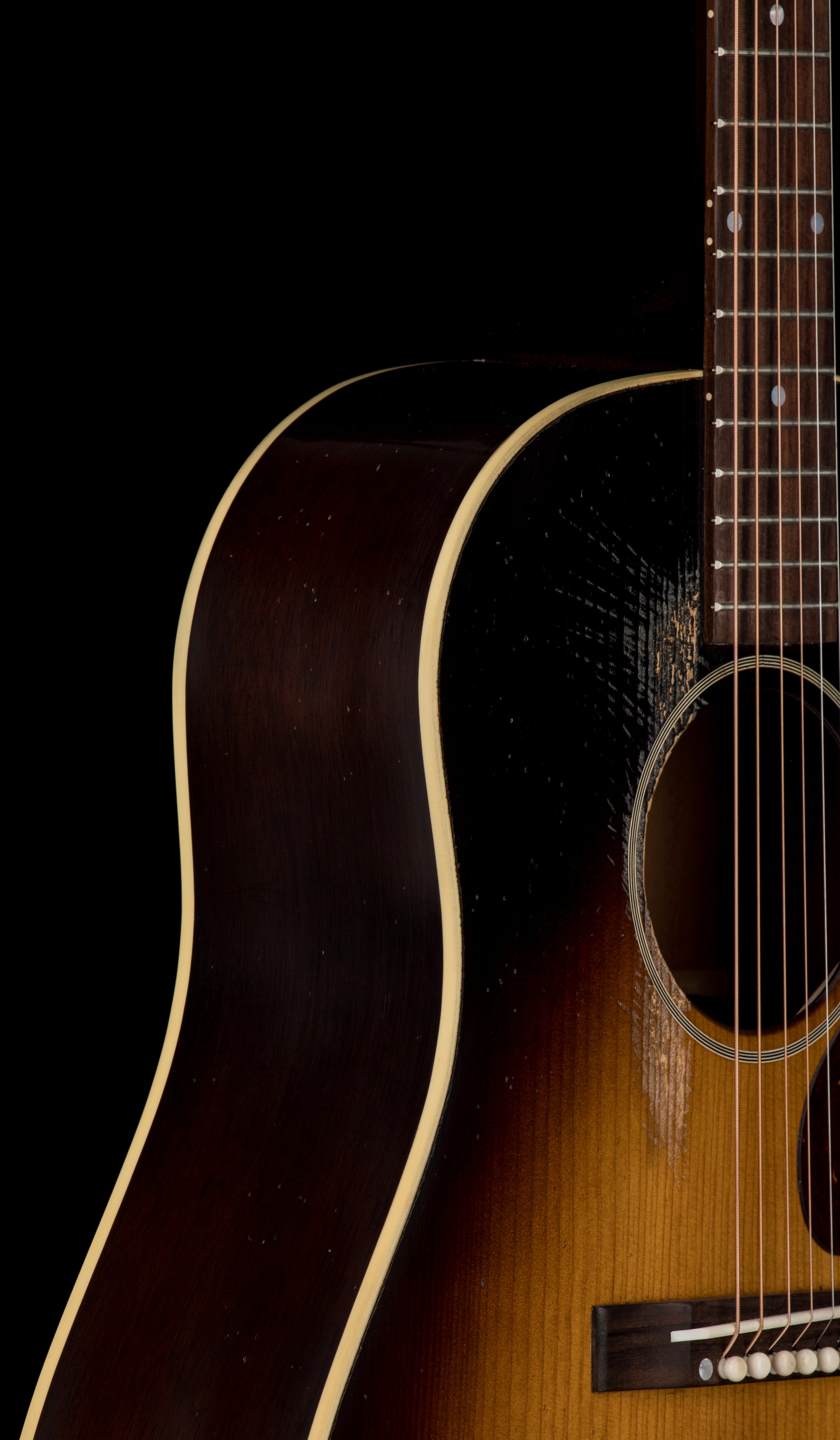 ギター Gibson Murphy Lab 1942 J45 Gibson Murphy Lab 1942 Banner J-45 Light Aged Acoustic Guitar