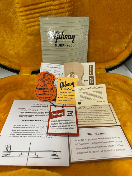 Gibson Custom Shop M2M 1961 SG Standard Striped Murphy Lab Heavy Aged - Walnut #00431