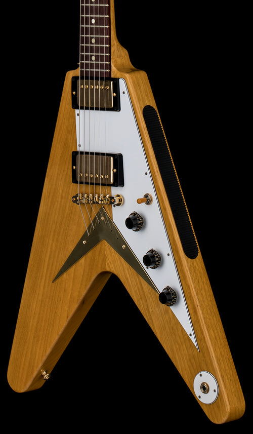 Gibson Custom 1958 Korina Flying V - Natural #41574
