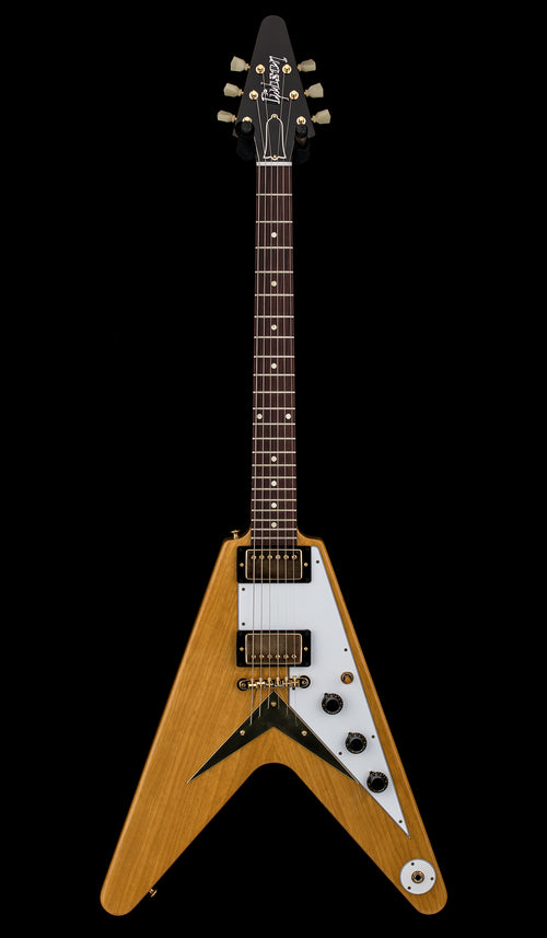 Gibson Custom 1958 Korina Flying V - Natural #41574