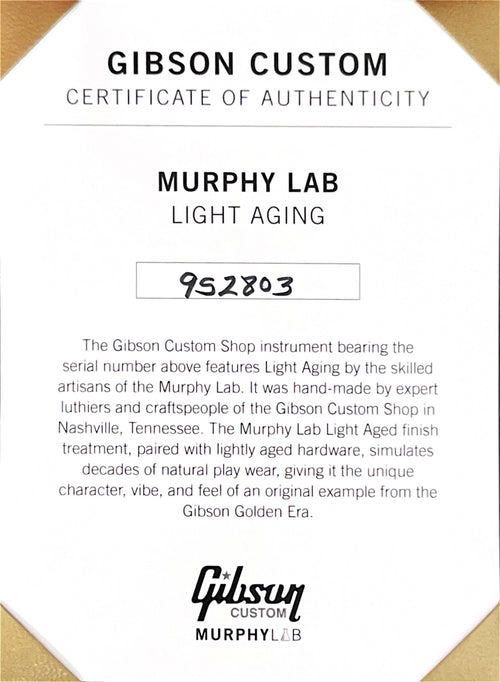 Gibson Custom Shop 1959 Les Paul Standard Murphy Lab Light Aged - Dirty Lemon #52803