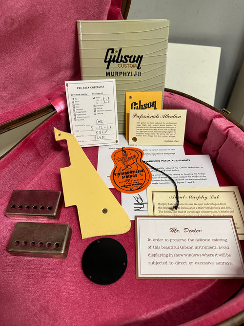Gibson Custom Shop Limited Edition 1958 Les Paul Standard Reissue with Light Figured Maple Top Murphy Lab Light Aged - Athens Burst #86432