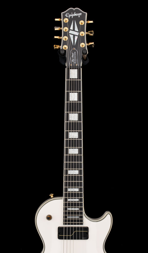Used Epiphone Matt Heafy Les Paul Custom Origins 7-String (2022) - Bone White #23061 with Original Hard Case
