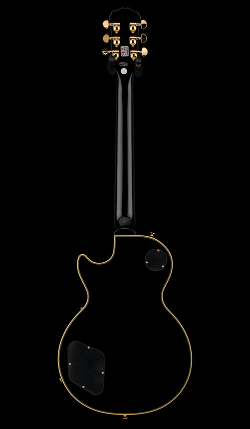 Used Epiphone Les Paul Custom Pro (2019) - Ebony #22823 with Hard Case