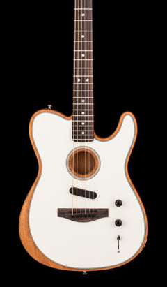 Used Fender Acoustasonic Player Telecaster (2022) - Arctic White #10762 with Gig Bag