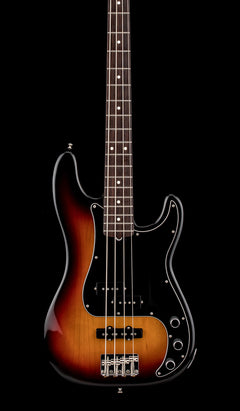 Used Fender American Performer Precision Bass (2018) - 3-Color Sunburst #65719 with Gig Bag