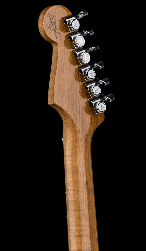 Used Fender Custom Shop American Custom Stratocaster NOS (2024) - Chocolate 3-Color Sunburst #17134 with Original Hard Case