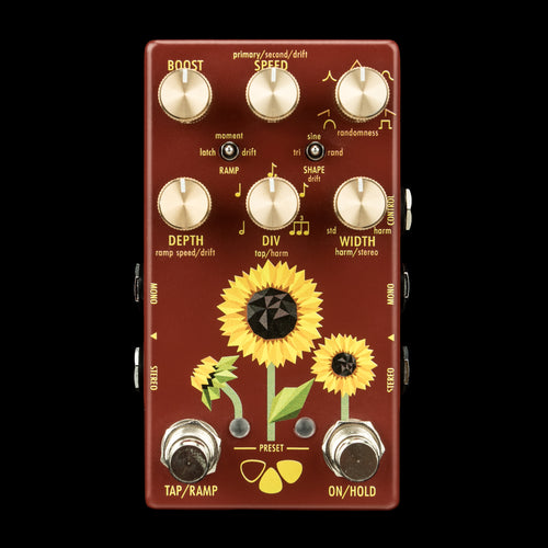 Used Flower Pedals Sunflower Deluxe Tremolo