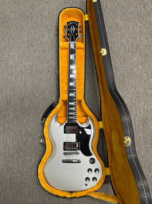Used Gibson Custom Shop SG Custom (2026) - Radiant Sparkle #00391 with Original Hard Case