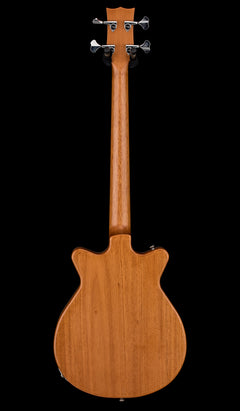 Used Grez Guitars Custom Mendocino Short Scale Bass - Satin Black #1805 with Original Gig Bag