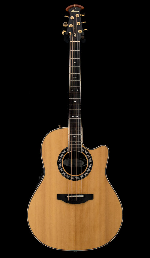 Used Ovation 2077LX Legend LX (2007) - Natural #05328 with Original Hard Case