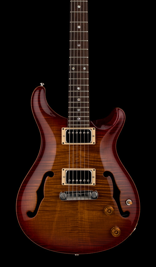 Used PRS Hollowbody II 10-Top (2008) - Dark Cherry Sunburst #35866 with Original Hard Case
